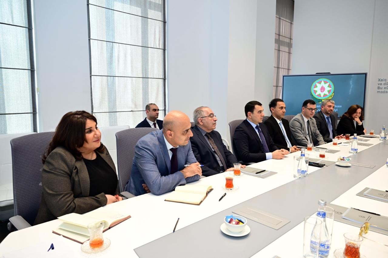 Mədəniyyət Nazirliyində Xalq artisti Şəfiqə Məmmədova ilə görüş oldu - FOTOLAR